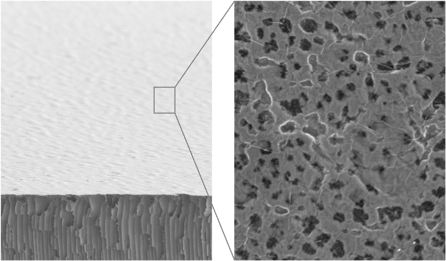 Enlarged view: Graphene Membrane