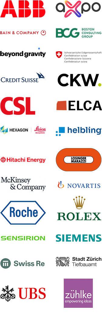 Logos and Link to Career Center Company Partners Page