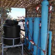 Water filtration in Peru