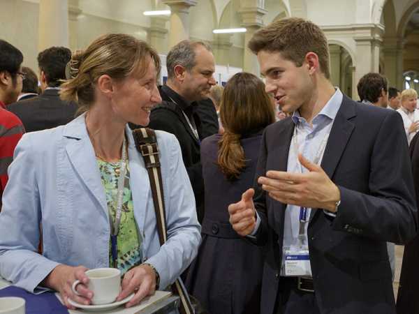 Guests engaged in discussion at Industry Day 2014. (Image: Tom Kawara)