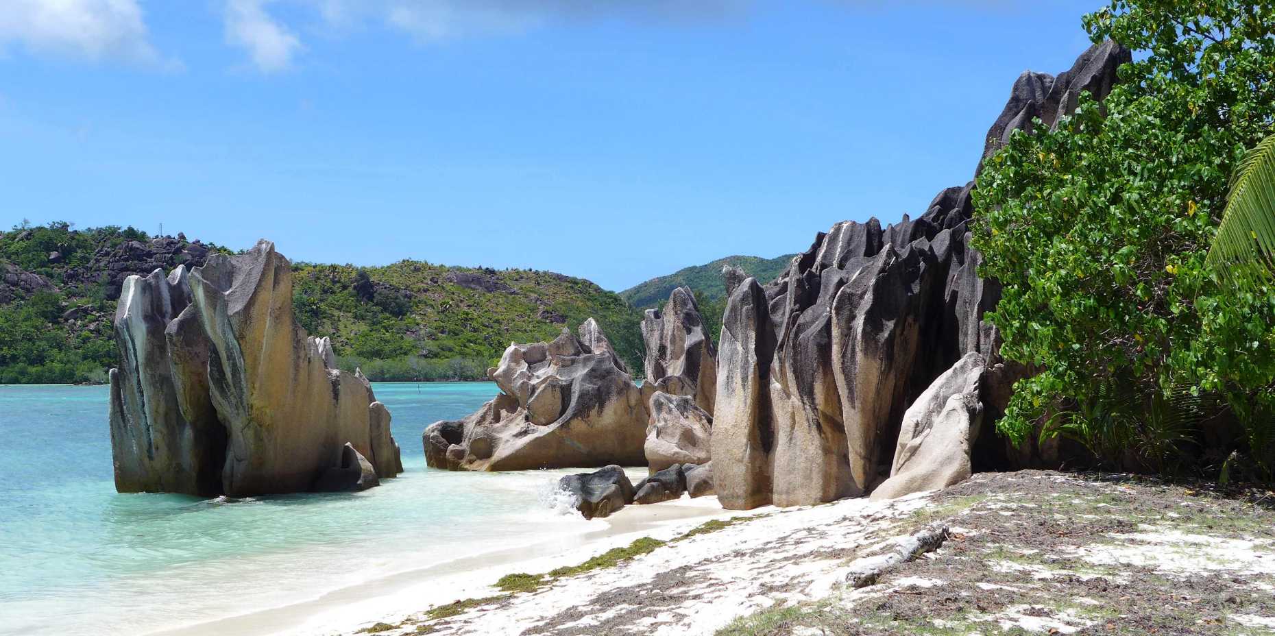 Enlarged view: idyllischer Strand auf den Seychellen