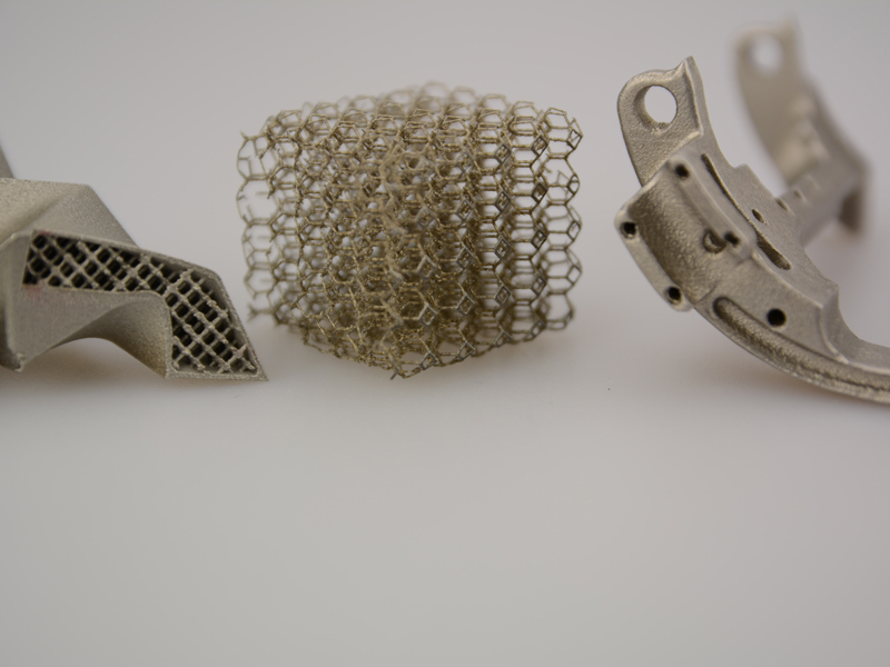 3D-printed metal objects (Photo: PDZ)
