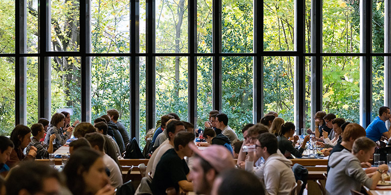 Enlarged view: The canteen as a living lab for sustainable catering at ETH Zurich. 