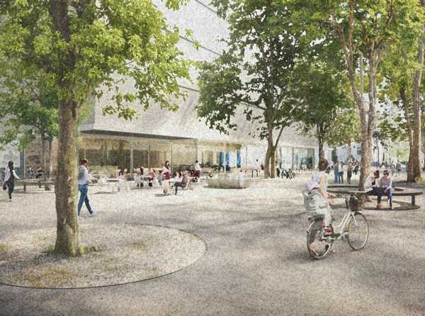 A rendering of how the Neue Sternwartstrasse might look. (Image: Canton of Zurich Building Department)
