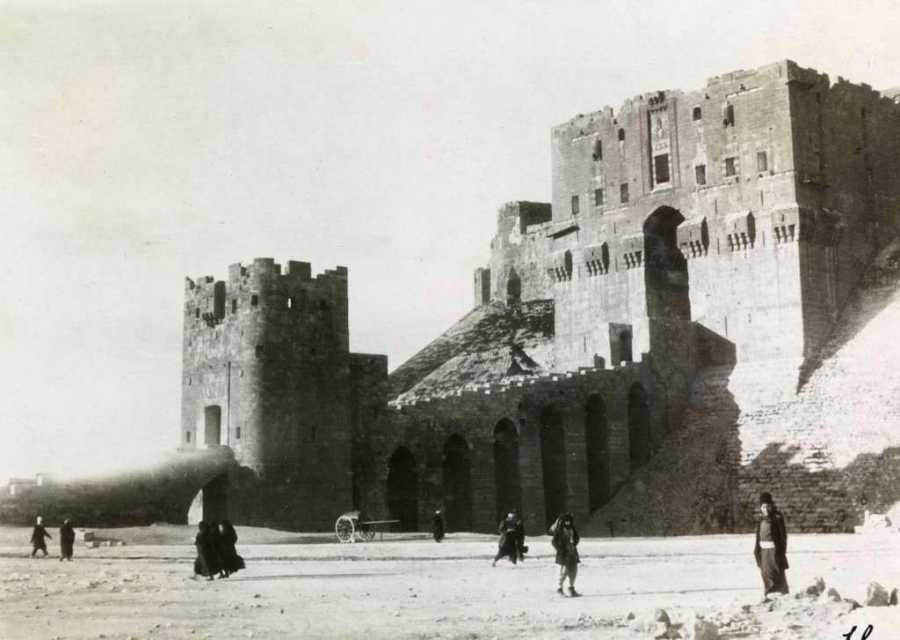 Enlarged view: The citadel of Aleppo