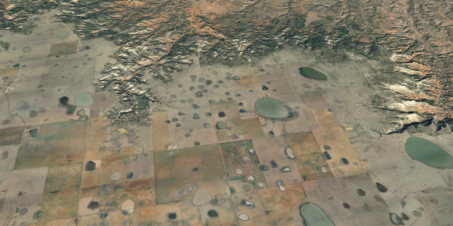Playa Lakes (Google Earth / Landsat / Copernicus)