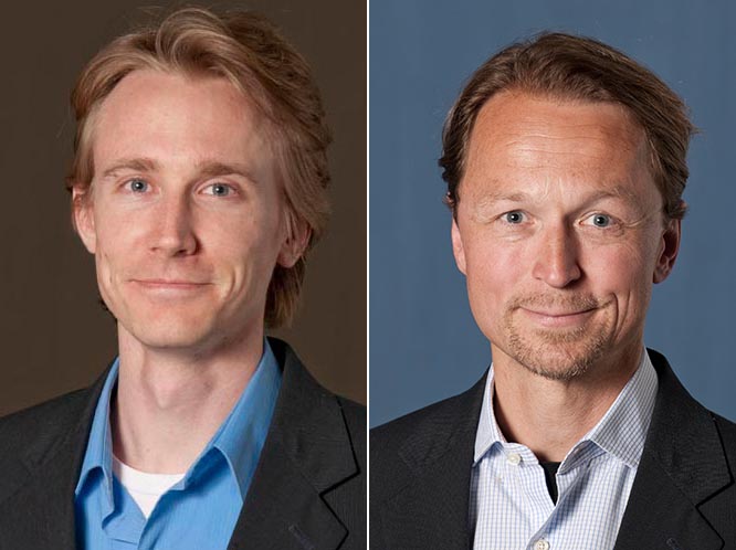 Shawn Divitt and Lukas Novotny have filed a patent for the new coding technique. (Photographs: courtesy of S.Divitt and L. Novotny)