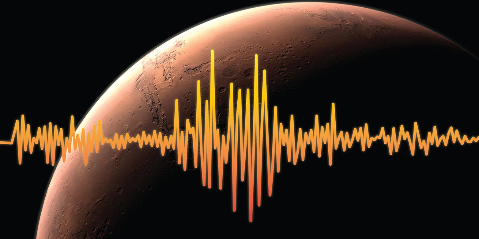 Mars is shaking. (Image: NASA/JPL-Caltech) &nbsp;