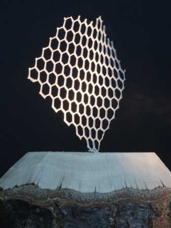 Honeycomb structure .
