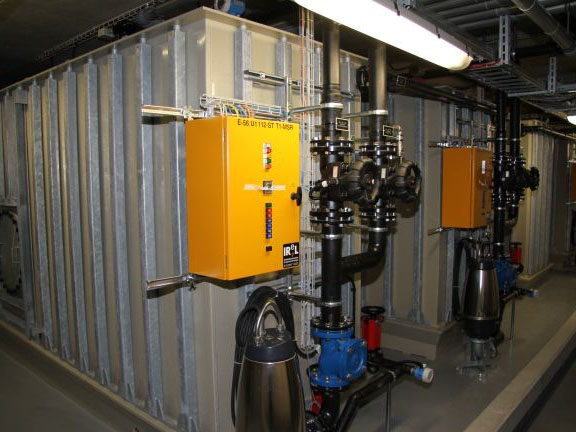 Hospitals need special storage facilities where radioactively contaminated wastewater can be safely stored. (Photo: Inselspital Berne)