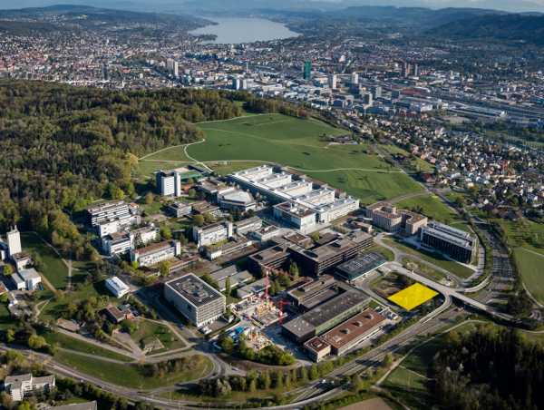 The new building will be situated in the still relatively quiet north-western part of the campus. (Photo: ETH Zurich / Alessandro Della Bella)