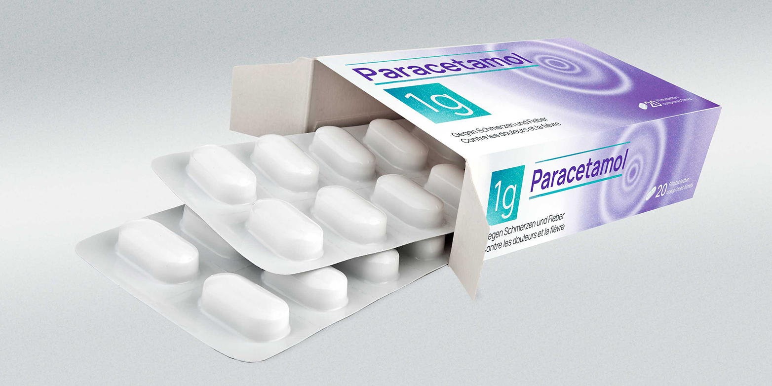 Paracetamol is the most widely used painkiller in the world. (Visualisations: Colourbox)