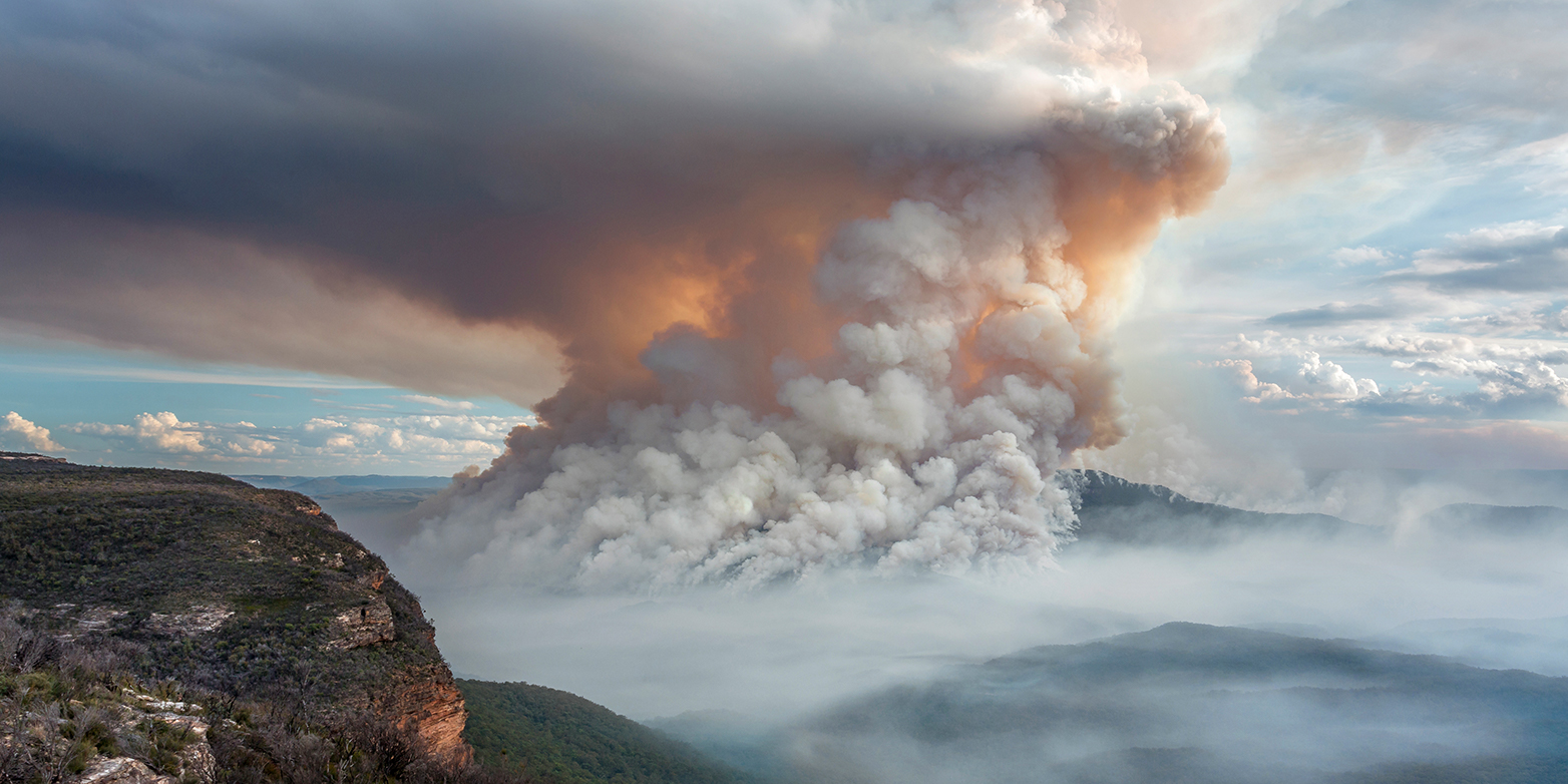 The climate-changing soot particles are caused by bush and forest fires (Picture: Colourbox).
