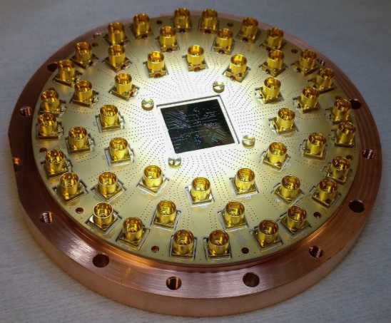 Supraconducting quantum chip