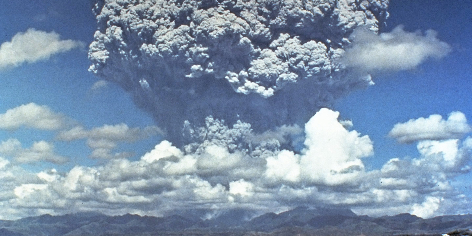 eruption of Mount Pinatubo in June 1991