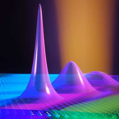 Visualisation of the trapped excitons 