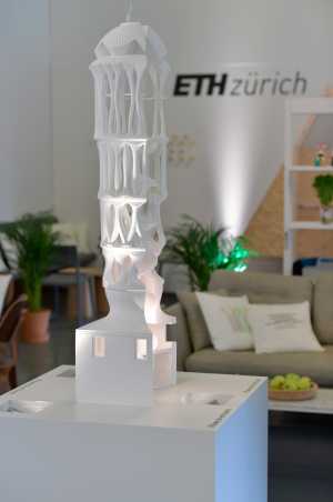 Model of the white tower.