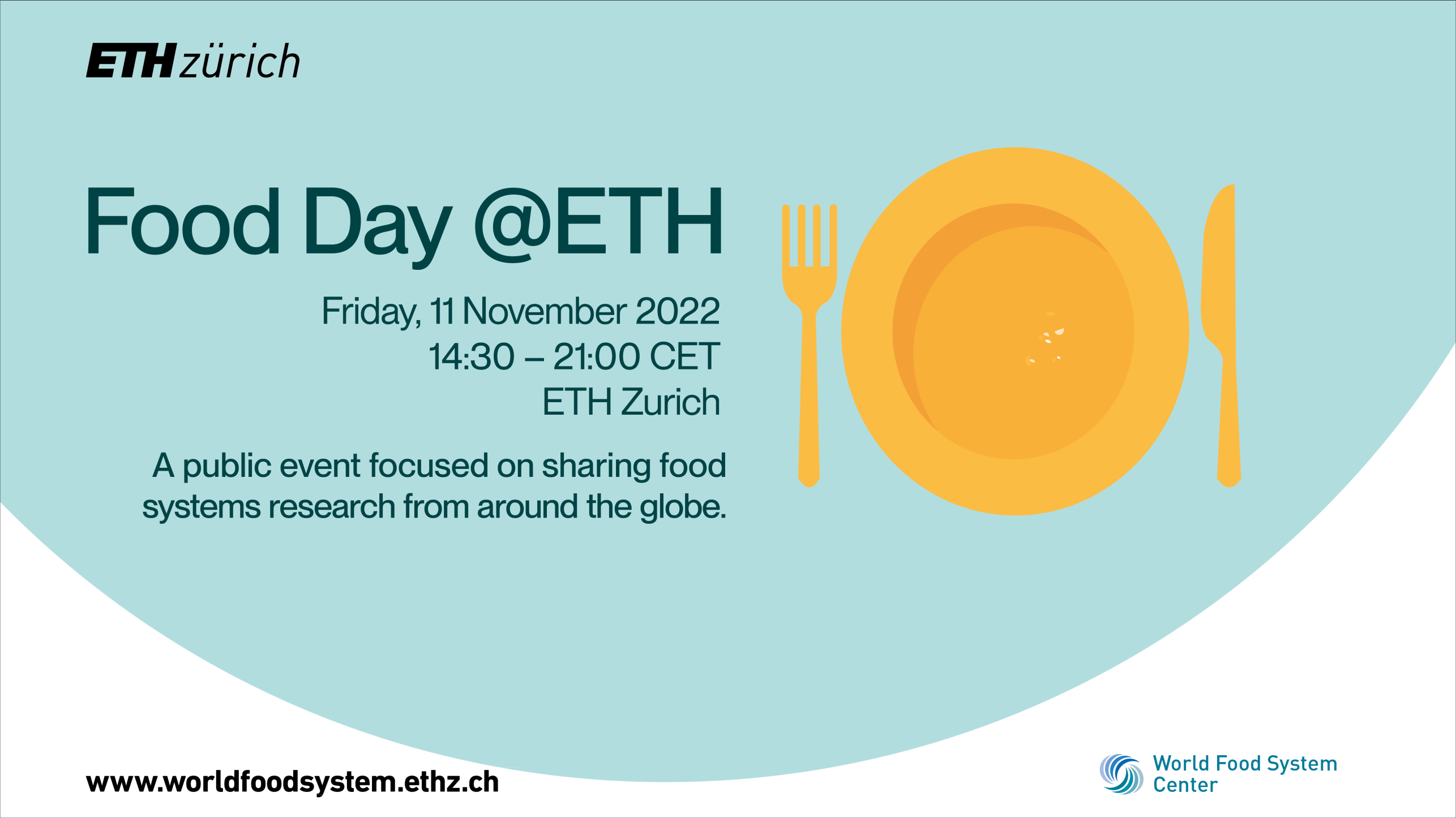 Food Day@ETH poster