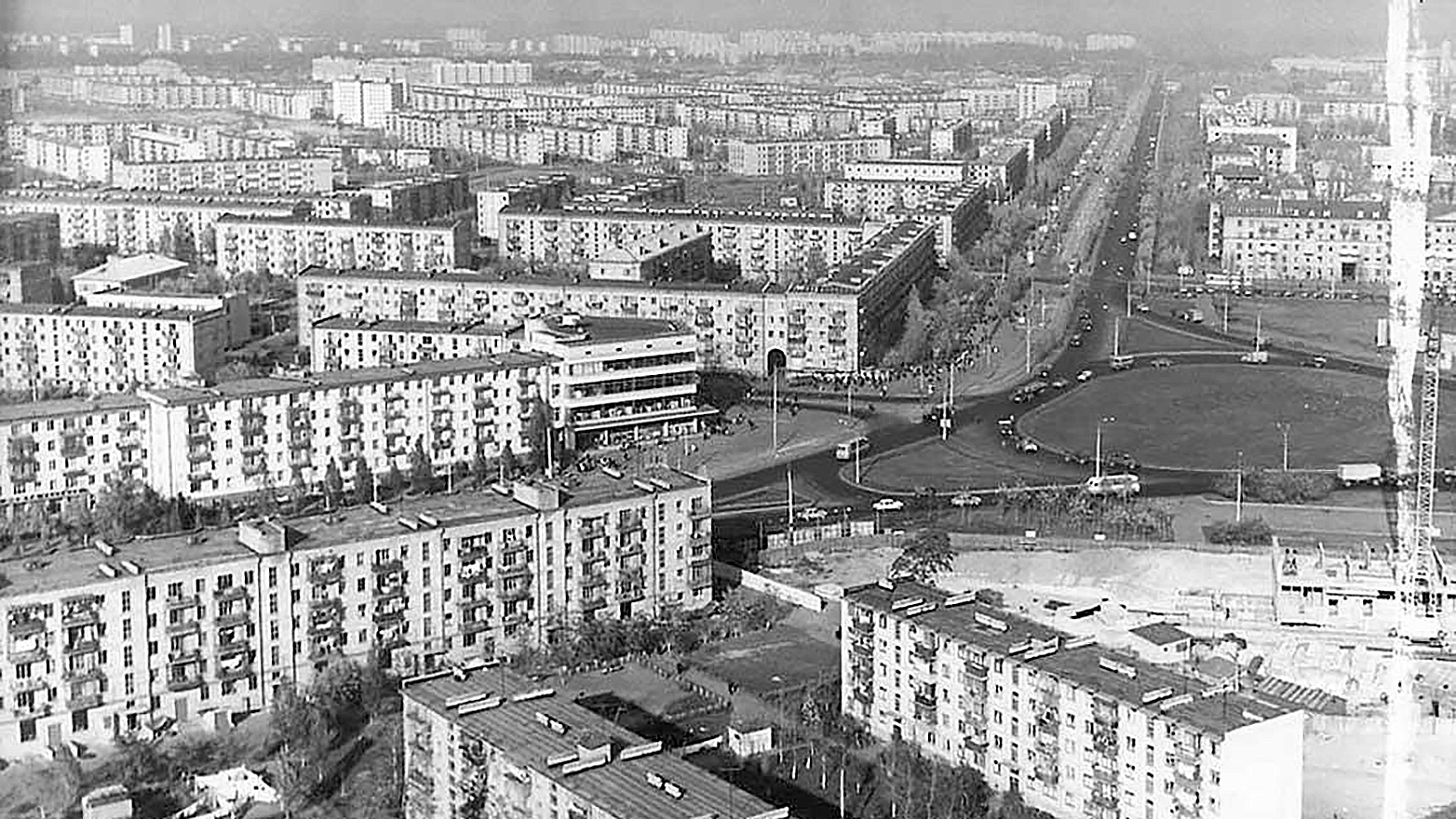 Prefabricated buildings in Kyiv