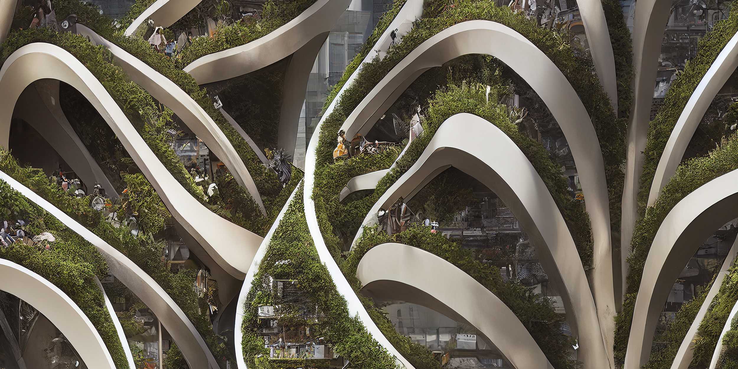 Vision of a green city of the future. (Image: Blue Planet Studio / AdobeStock) 