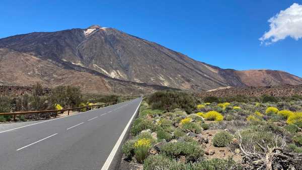 Pico del Teyde, the highest peak of Tenerife. It is higher than 3700 m altitude.