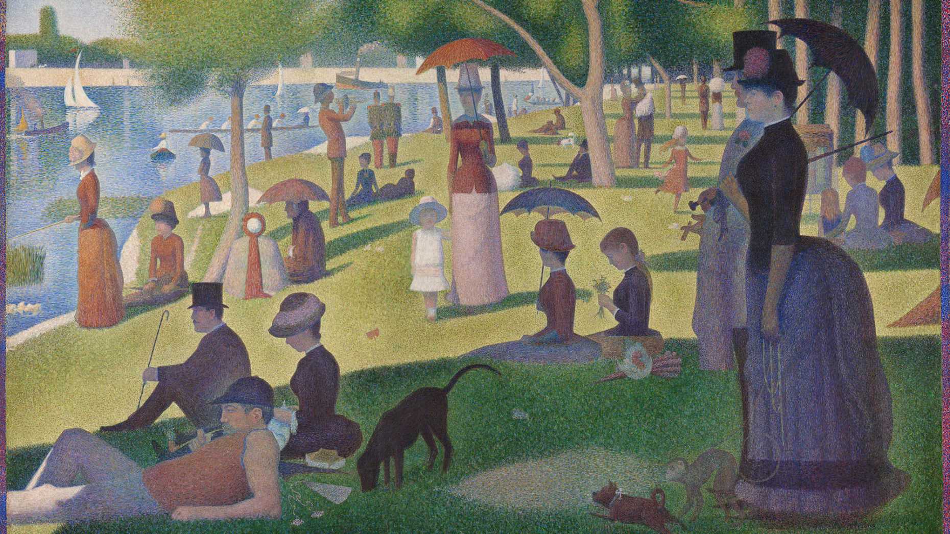 Painting “A Sunday afternoon on the island of La Grande Jatte*
