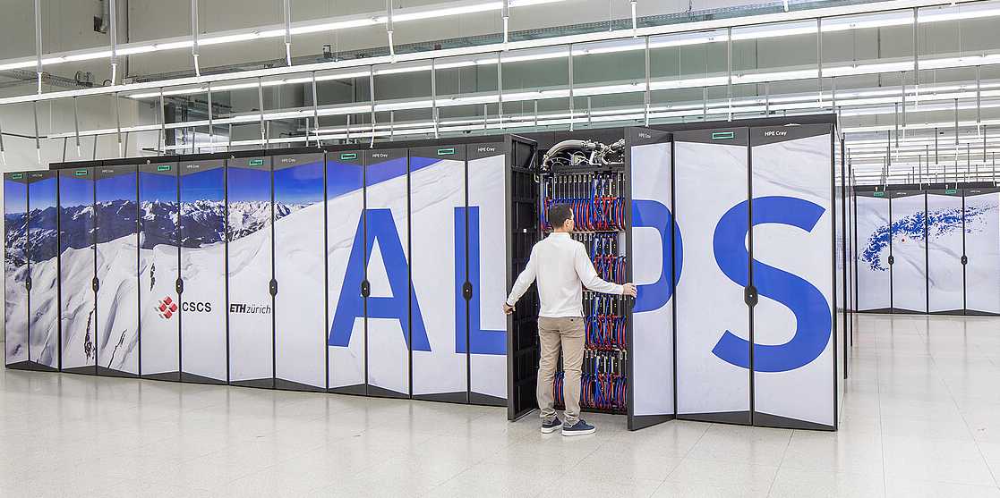 New research infrastructure: ‘Alps’ supercomputer inaugurated