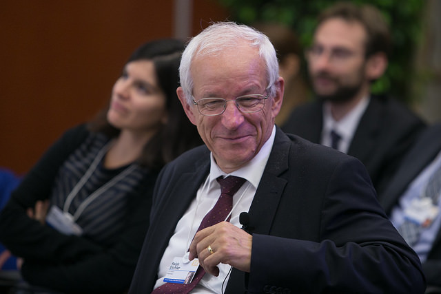 Enlarged view: ETH Präsident Ralph Eichler the Wolrd Economic Forum (WEF) in China
