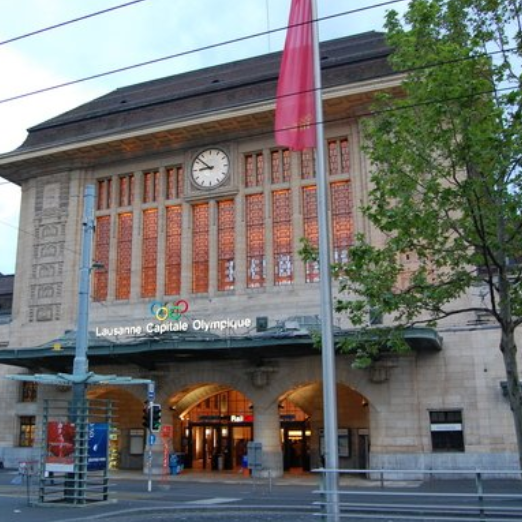 Lausanne main train station