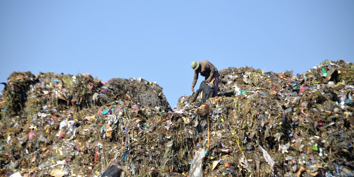 Vergrösserte Ansicht: Repi-Abfalldeponie in Addis Abeba