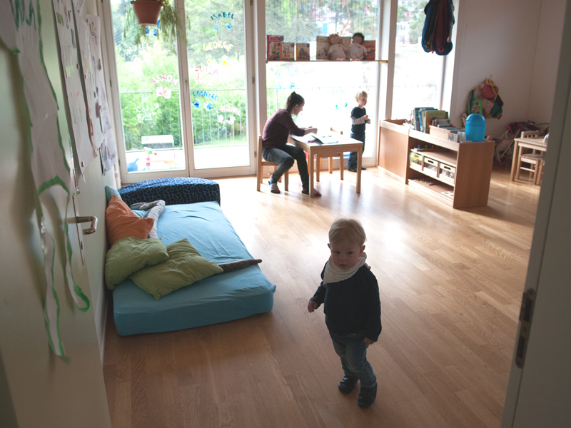 55 Plätze für Kinder von ETH-Angehörigen umfasst die kihz Hönggerberg. (Bild: ETH Zürich/Florian Meyer)