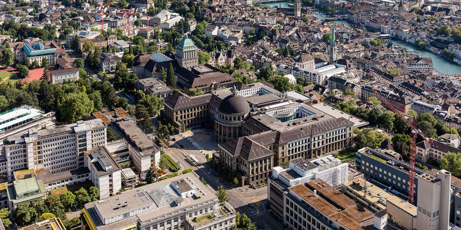 Vergrösserte Ansicht: Am Montag orientierte die ETH Zürich über aktuelle Bau- und Sanierungsprojekte an ihrem Standort im Stadtzentrum. (Bild: ETH Zürich / Alessandro Della Bella)