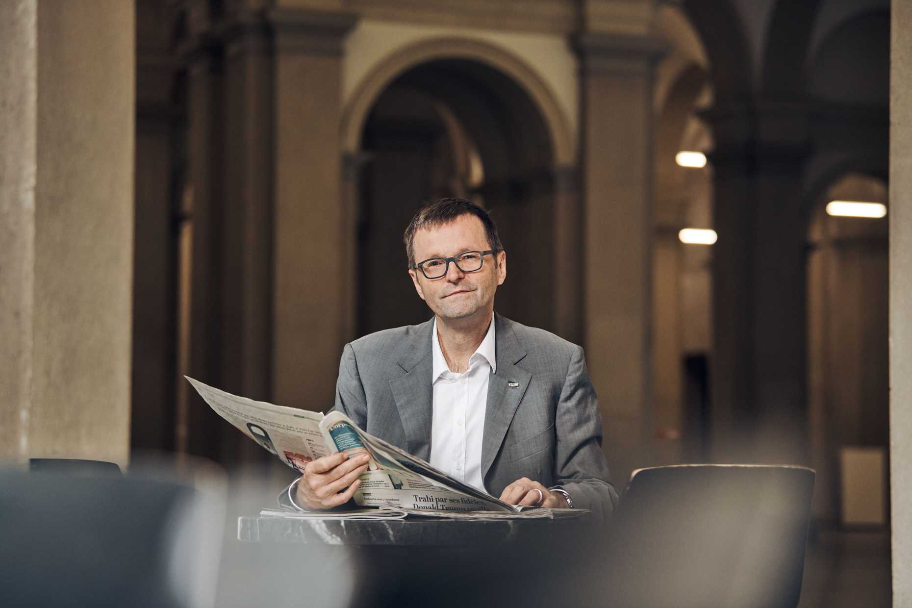 Rainer Borer, Leiter Hochschulkommunikation (Bild: Gian Marco Castelberg)