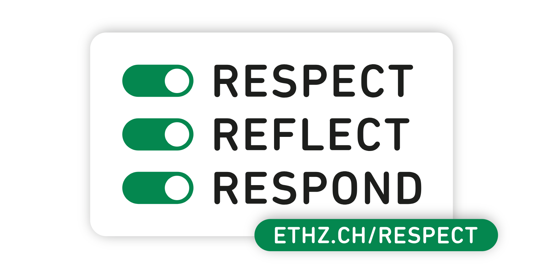 Respect, Reflect, Respond