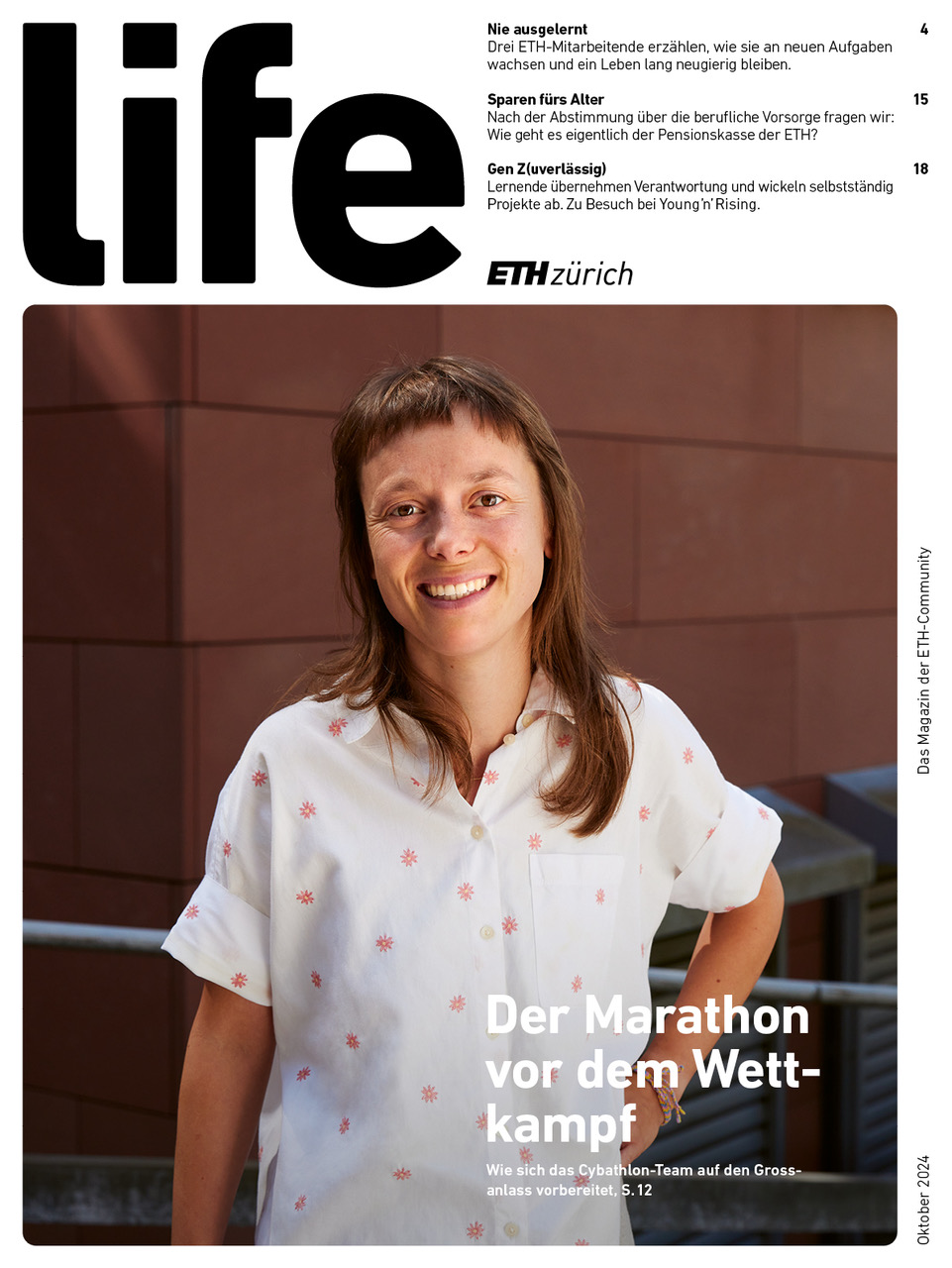 Titelbild der Oktober-Ausgabe des Magazins "life"