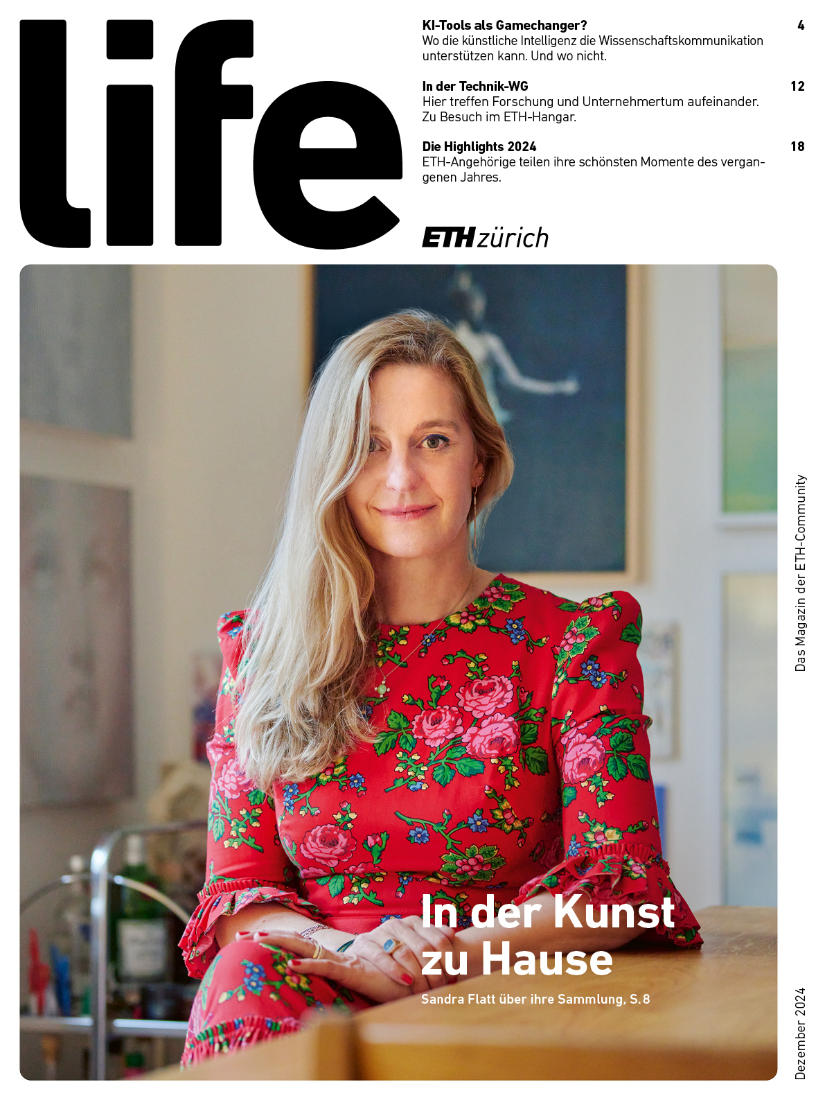 Titelbild der Dezember-Ausgabe des Magazins "life"