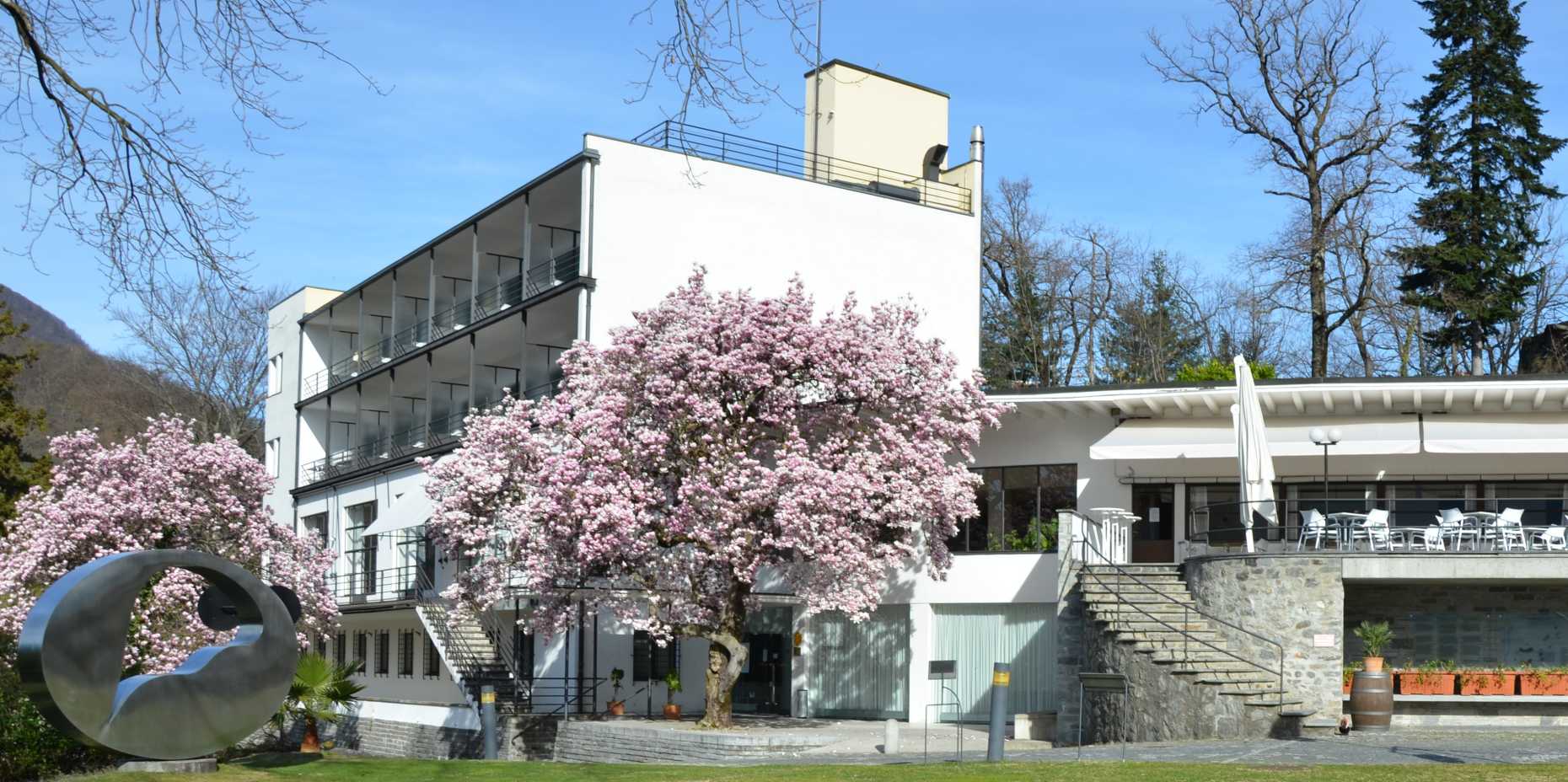 Since 1989 the Congressi Stefano Franscini (CSF) has been ETH Zurich’s conference platform in the Canton of Ticino. Researchers can organise research conferences at Monte Verità. (Photo: CSF)