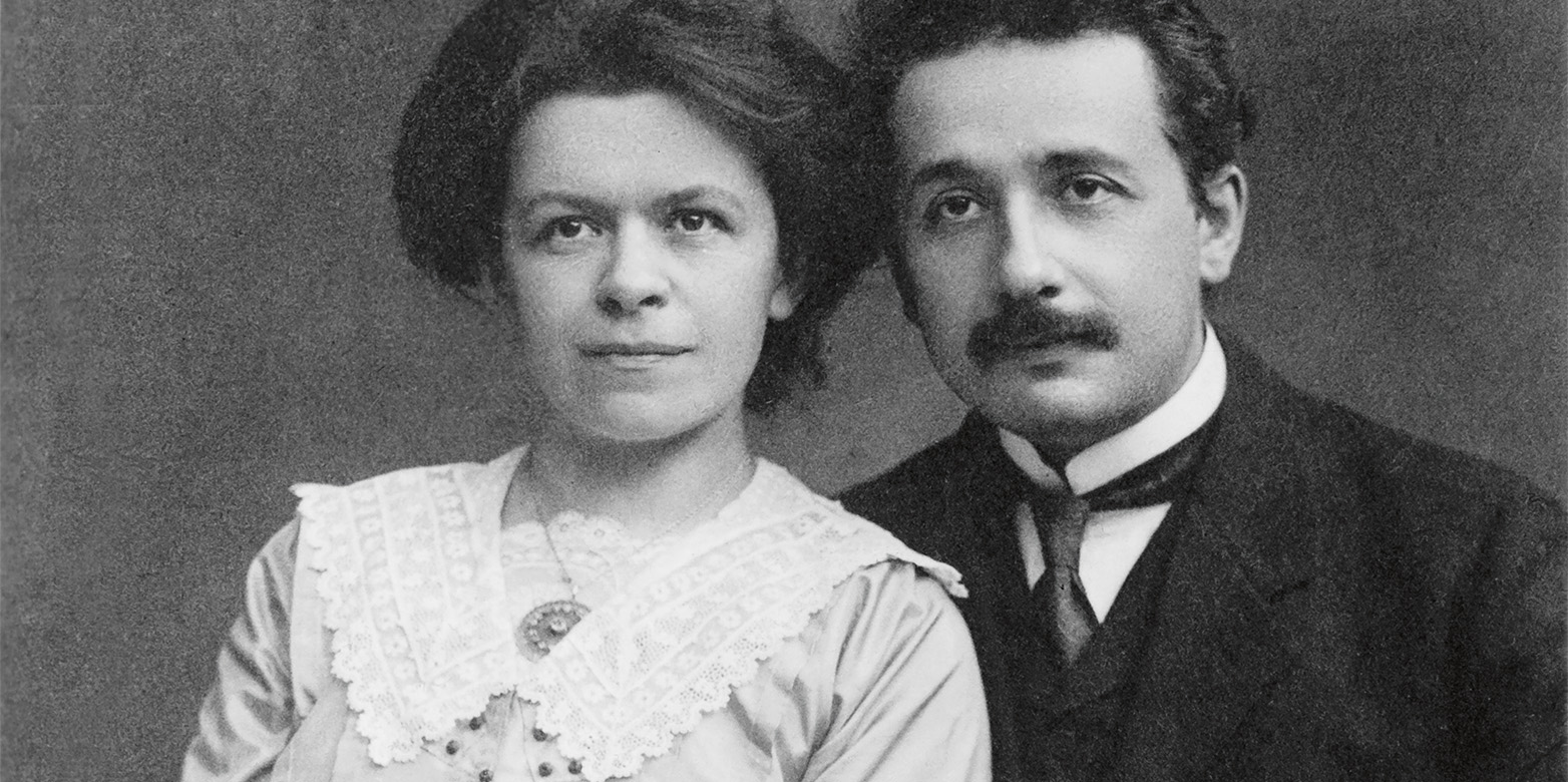 Enlarged view: Auch Albert Einstein und seine spätere Frau Mileva Marić lernten sich an der ETH Zürich kennen. (Bild: ETH-Bibliothek Zürich)