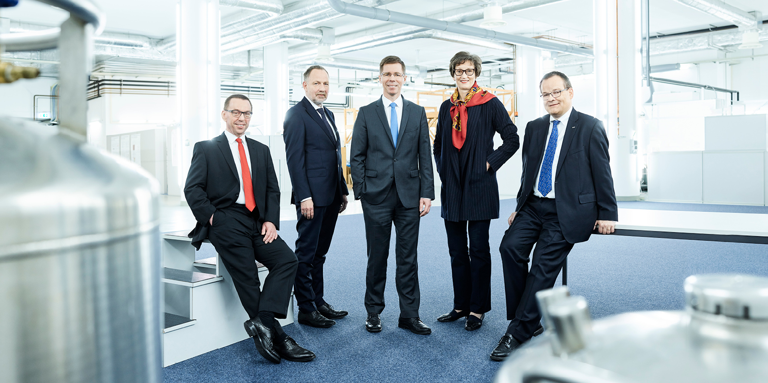 The Executive Board of ETH Zurich (Photograph: ETH Zurich / Markus Bertschi).