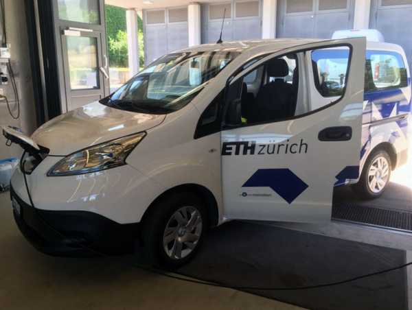 At present, the ETH fleet already includes 15 purely electric vehicles. (Photo: ETH Zurich)