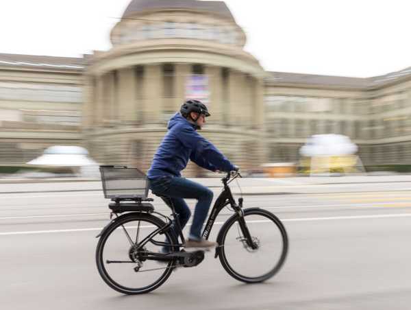 There are currently 41 team e-bikes in use for employees at ETH Zurich. (Photo: Alessandro Della Bella)