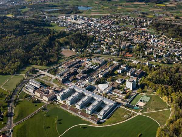 ETH campus Hönggerberg from above