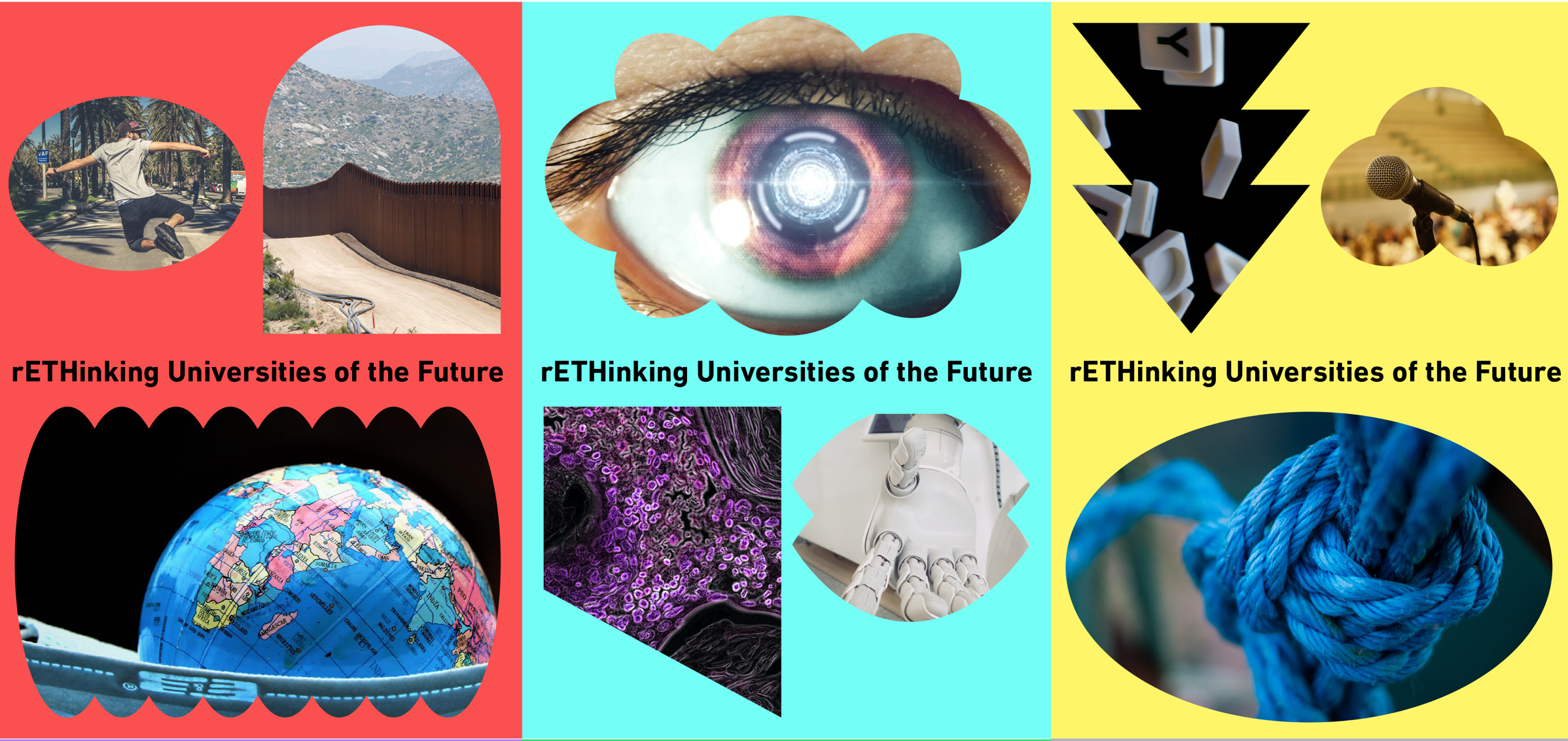 Cover of the exhibition "Universities of the Future"