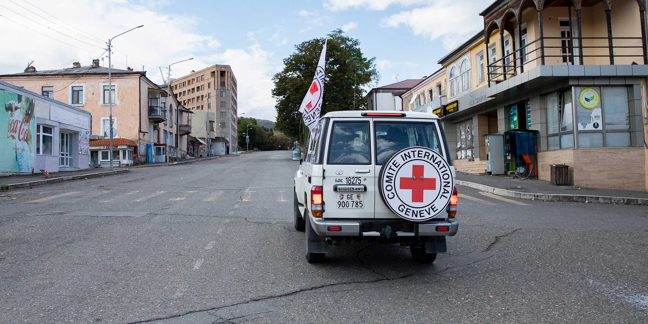 An ICRC car