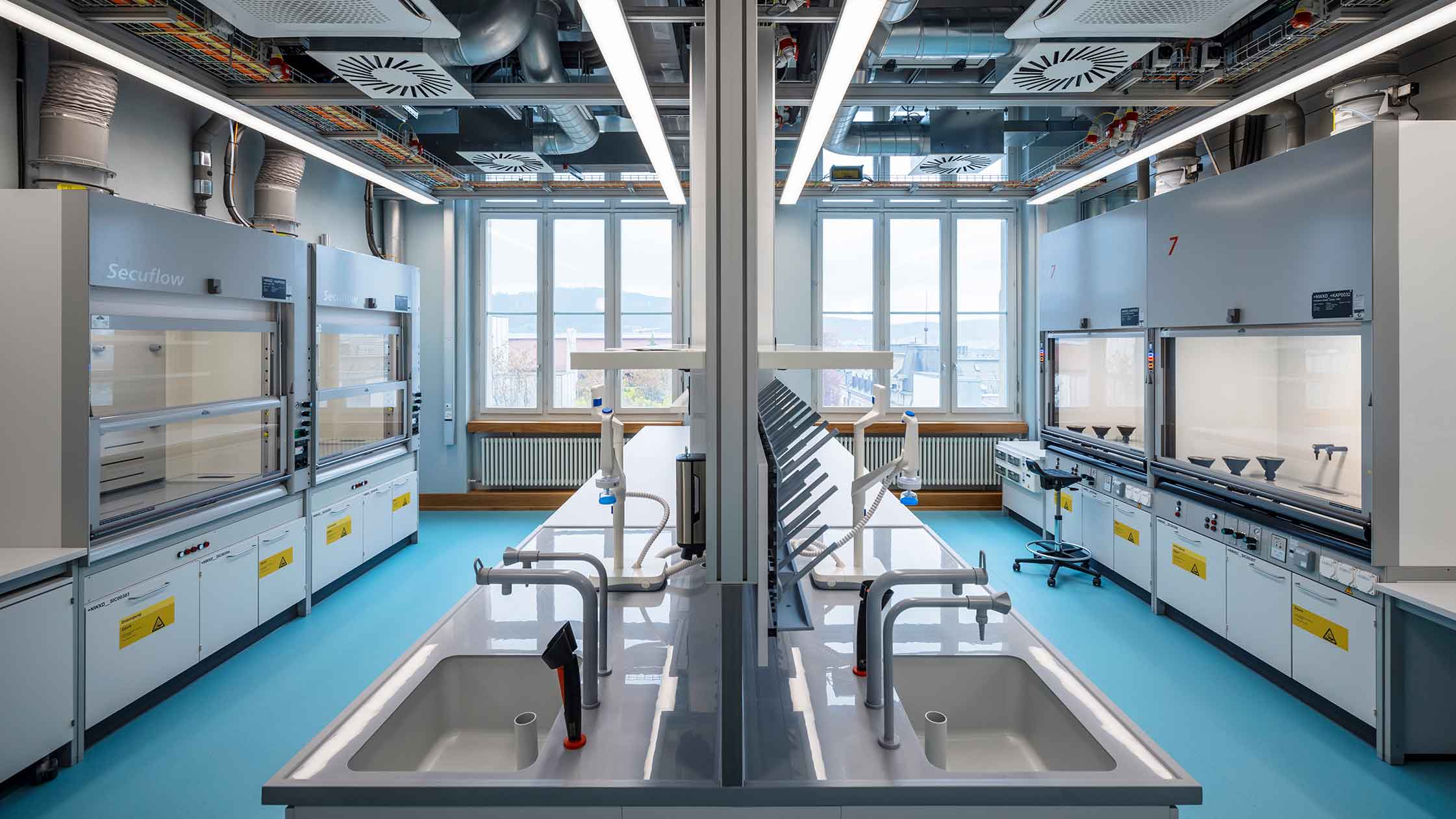 ETH Zurich laboratory building from 2023.