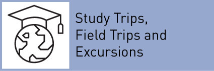 Information on study trips, field trips and excursions